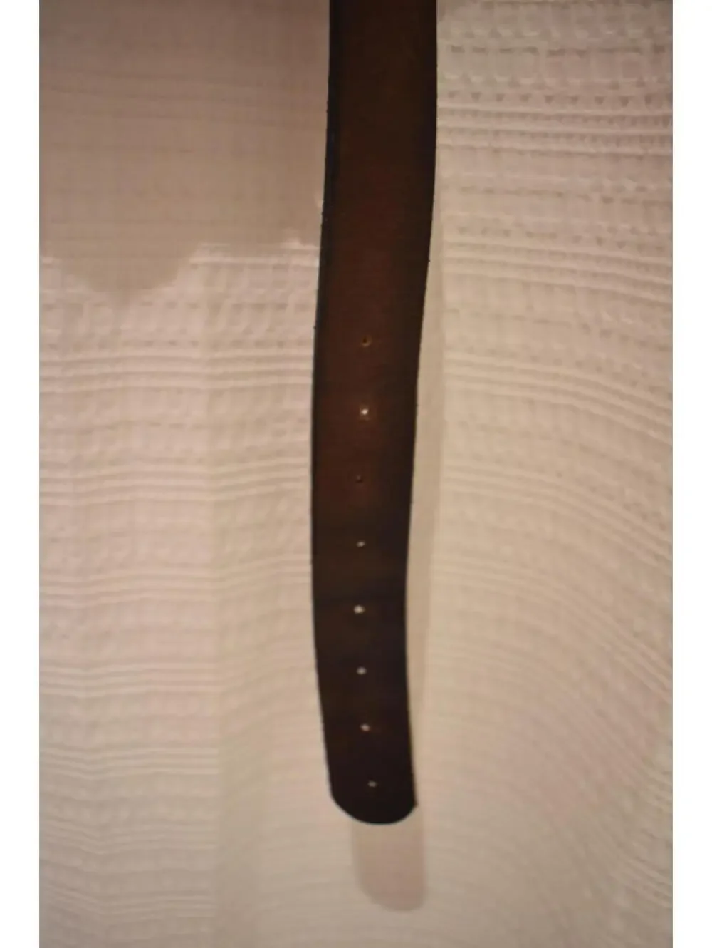 Vintage Brown Leather Belt